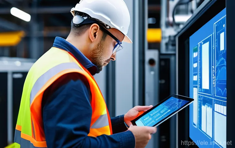 전기기사와 전기 설비 관리 도구 - **A modern electrical control room featuring diverse engineers (men and women of various ethnicities... 전기기사와 전기 설비 관리 도구 - **A modern electrical control room featuring diverse engineers (men and women of various ethnicities...